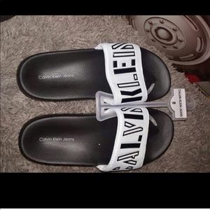 Calvin Klein slides